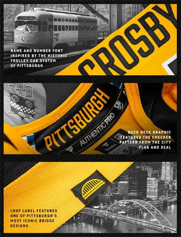 Pittsburgh 2025-26 Gold Uniform Pittsburgh 2025-26 Gold Uniform