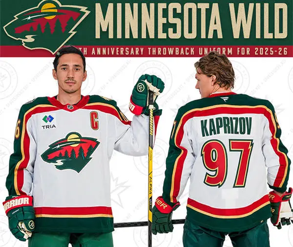 Wild 25th Anniversary Jersey Wild 25th Anniversary Jersey