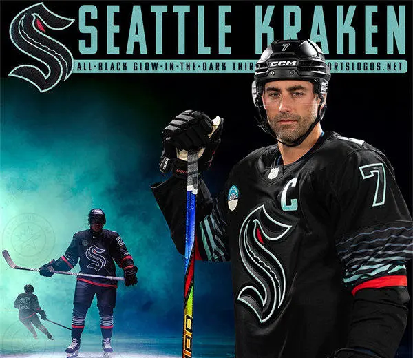 Kraken Glow-In-The-Dark Jersey Kraken Glow-In-The-Dark Jersey