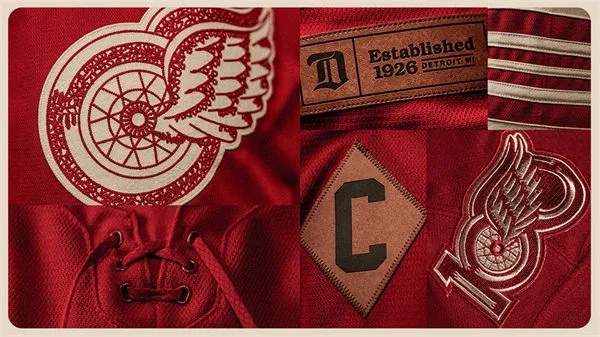 detroit red wings Heritage Rich Centennial Jersey detroit red wings Heritage Rich Centennial Jersey