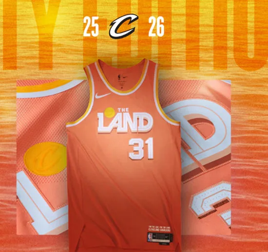 Cleveland Cavaliers 2025-26 City Jersey Cleveland Cavaliers 2025-26 City Jersey