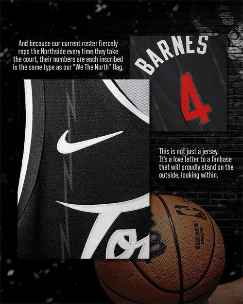 Toronto Raptors 2025-26 City Jersey Toronto Raptors 2025-26 City Jersey