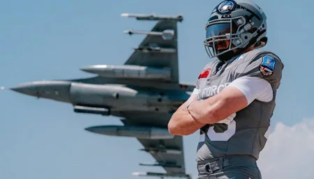 Air Force Falcons APLS Fighting Falcon Collection Football Game Jersey Air Force Falcons APLS Fighting Falcon Collection Football Game Jersey