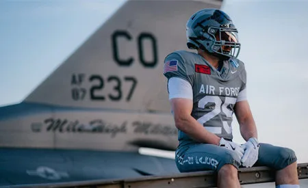Air Force Falcons APLS Fighting Falcon Collection Football Game Jersey Air Force Falcons APLS Fighting Falcon Collection Football Game Jersey