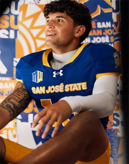 San Jose State Spartans Football 2025 Game Jersey San Jose State Spartans Football 2025 Game Jersey