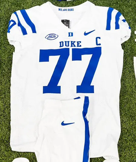 Duke Football Jersey with we are duke Duke Football Jersey with we are duke