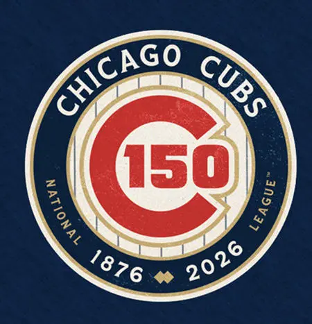 Cubs 150th Anniversary patch Cubs 150th Anniversary patch