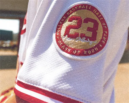 23 Norm DeBriyn College Baseball Hall of Fame 2025 Class Commemorative Patch 