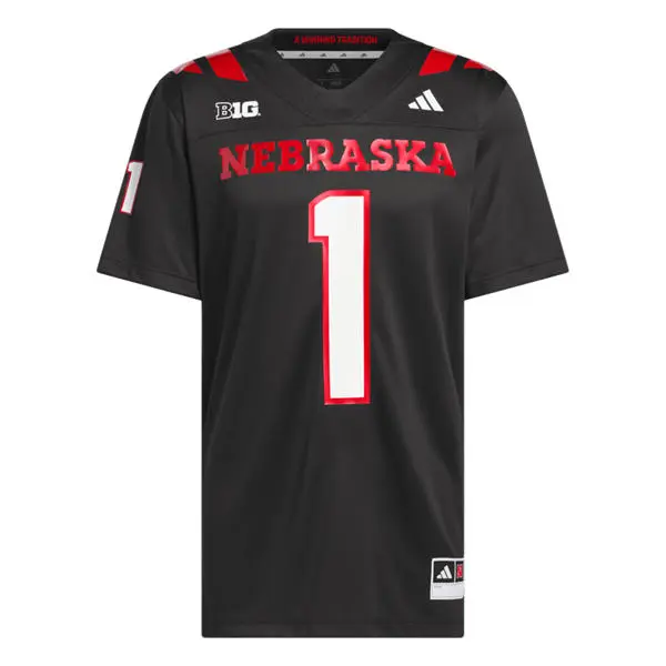 Stitched Nebraska Huskers 2026 Our Red Burns Brighter Jersey