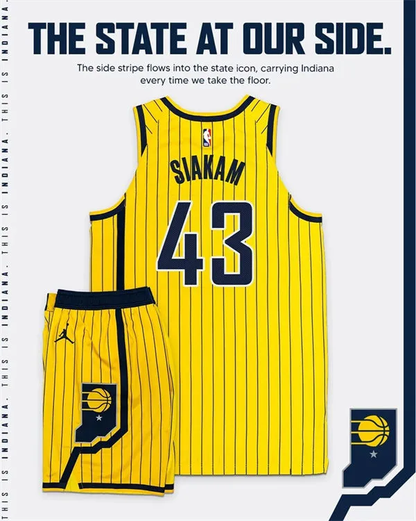 Stitched Indiana Pacers 2026 Statement Edition Jersey