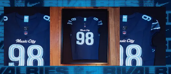 Stitched Tennessee Titans Music City Rivalries Jersey