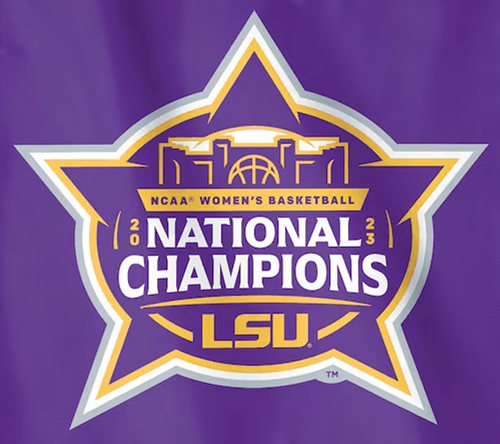 LSU Tigers 2023 Womens Basketball Champions