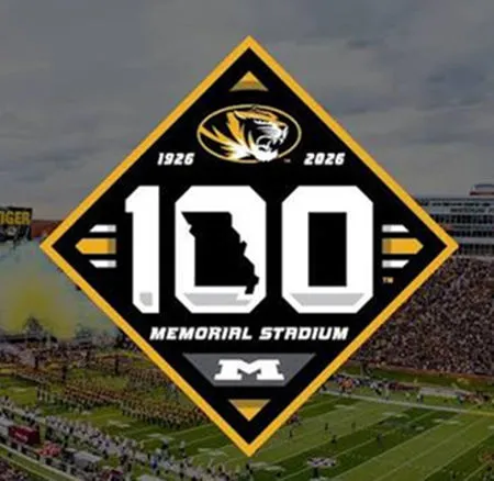 Missouri Football 100TH Patch