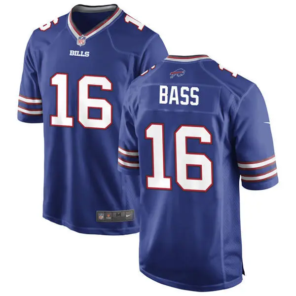 Womens Buffalo Bills #16 Tyler Bass Nike Roayl Jersey