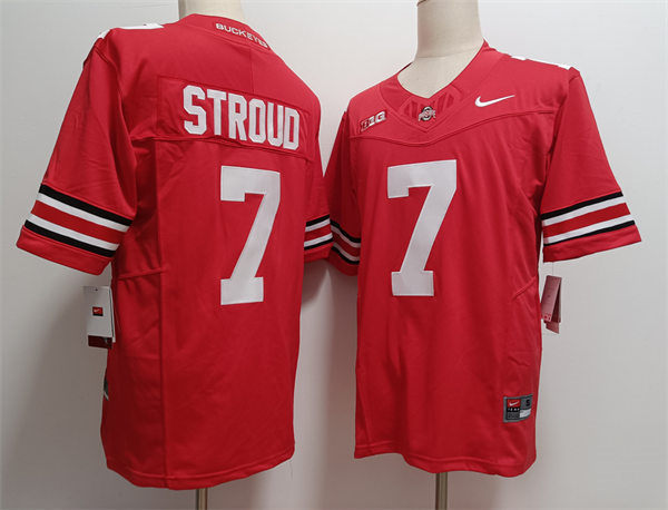 Mens Ohio State Buckeyes #7 C.J. Stroud Nike F.U.S.E. Limited Scarlet College Football Game Jersey Mens Ohio State Buckeyes #7 C.J. Stroud Nike F.U.S.E. Limited Scarlet College Football Game Jersey
