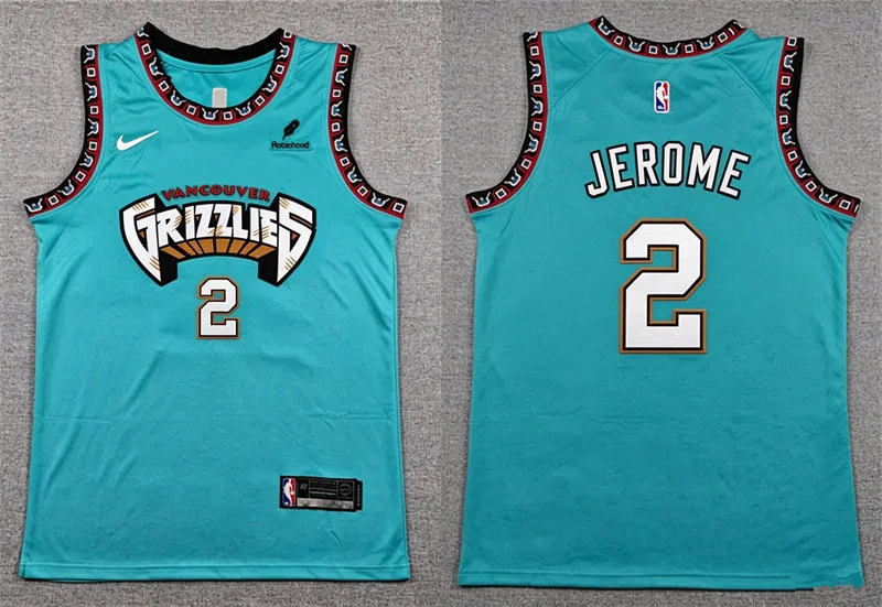 Mens Memphis Grizzlies #2 Ty Jerome Nike Green Classic Edition Swingman Jersey