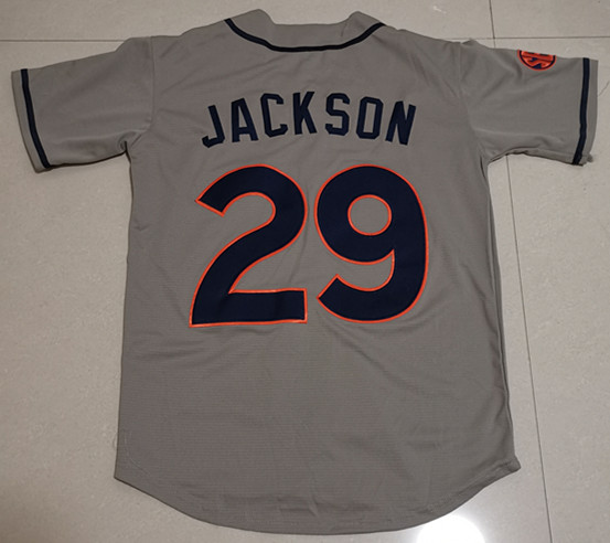 Men's NCAA Auburn Tigers #29 Bo Jackson Grey Under Armour College Baseball Jersey Men's NCAA Auburn Tigers #29 Bo Jackson Grey Under Armour College Baseball Jersey