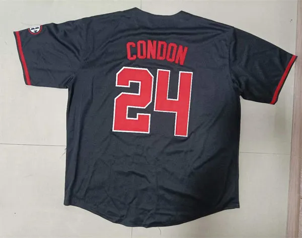 Georgia Bulldogs #24 Charlie Condon Black Baseball Game Jersey Georgia Bulldogs #24 Charlie Condon Black Baseball Game Jersey