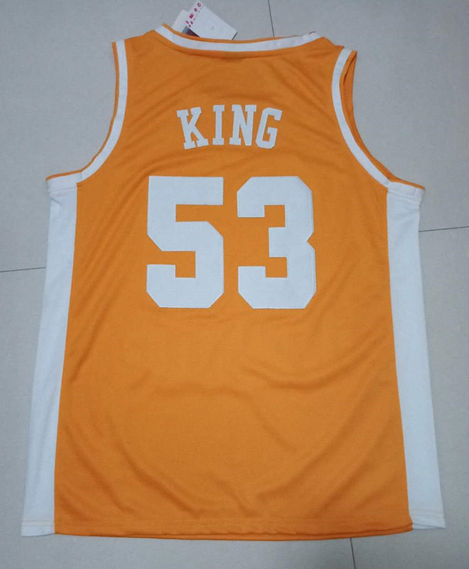 Men's Tennessee Volunteers Retired Player #53 Bernard King Nike 2020 Orange Retro College Basketball Jersey Men's Tennessee Volunteers Retired Player #53 Bernard King Nike 2020 Orange Retro College Basketball Jersey