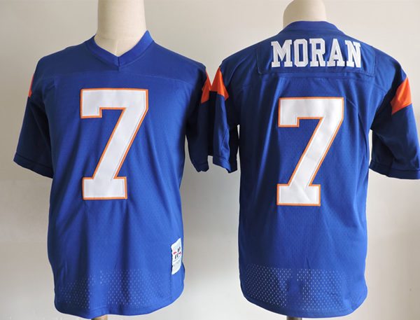 Men's The Blue Mountain State Movie #7 Alex Moran Purple Football Jersey