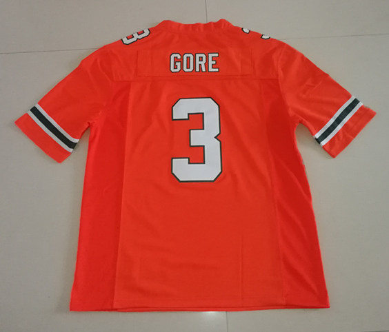 Men's Miami Hurricanes #3 Frank Gore Adidas White NCAA College Football Game Jersey Men's Miami Hurricanes #3 Frank Gore Adidas White NCAA College Football Game Jersey