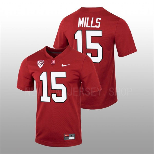 Men's Stanford Cardinal #15 Davis Mills Nike Cardinal NCAA College Football Game Jersey Men's Stanford Cardinal #15 Davis Mills Nike Cardinal NCAA College Football Game Jersey