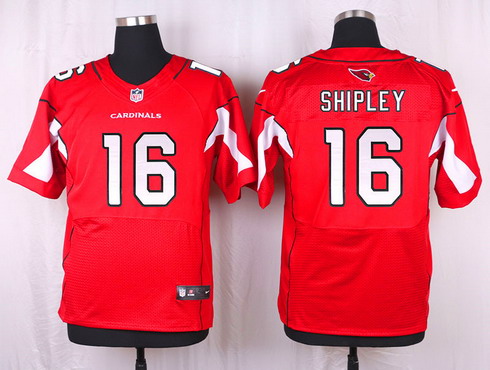 Men's Arizona Cardinals #16 Jaxson Shipley Red Team Color NFL Nike Elite Jersey