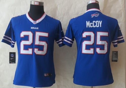 Women's Buffalo Bills #25 LeSean McCoy 2013 Light Blue Nike Limited Jersey