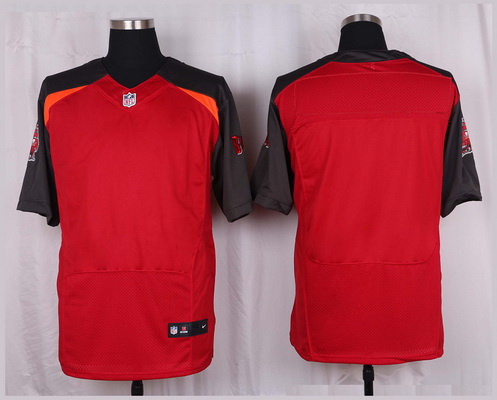 Men's Tampa Bay Buccaneers Blank Red Team Color Nike Elite Jersey
