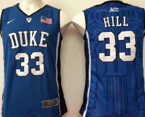 Men's Duke Blue Devils #33 Grant Hill Royal Blue College Basketball Stitched Nike Swingman Jersey Men's Duke Blue Devils #33 Grant Hill Royal Blue College Basketball Stitched Nike Swingman Jersey