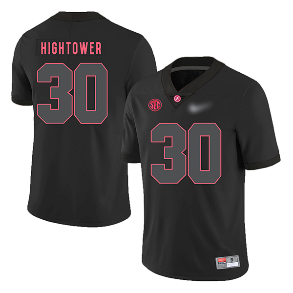 Dont'a Hightower Alabama Crimson Tide Men's Jersey - #30 NCAA Black Game Authentic