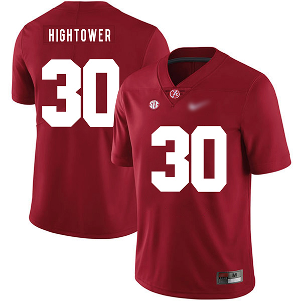 Dont'a Hightower Alabama Crimson Tide Men's Jersey - #30 NCAA Red Game Authentic