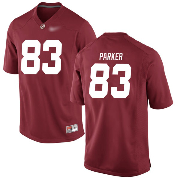 John Parker Alabama Crimson Tide Men's Jersey - #83 NCAA Crimson Game