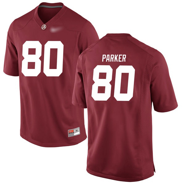 Michael Parker Alabama Crimson Tide Men's Jersey - #80 NCAA Crimson Game