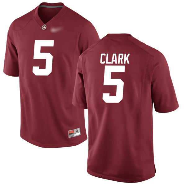 Ronnie Clark Alabama Crimson Tide Men's Jersey - #5 NCAA Crimson Game