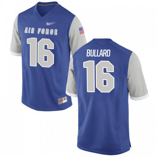 Robert Bullard Air Force Falcons Mens Jersey - #16 NCAA Royal Game