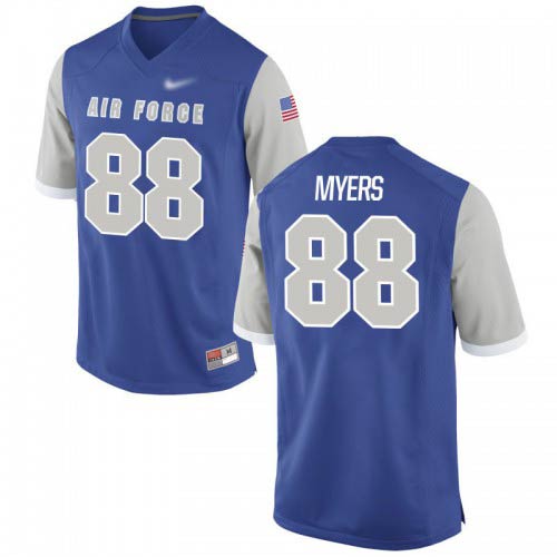 Rhett Myers Air Force Falcons Mens Jersey - #88 NCAA Royal Game