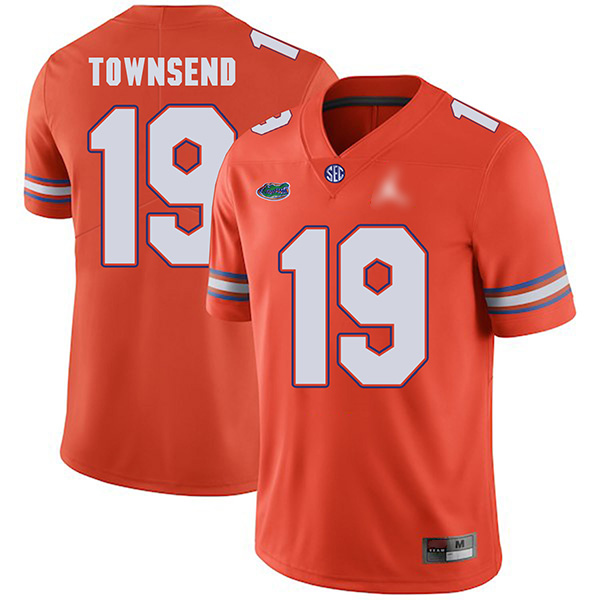 Johnny Townsend Florida Gators Men's Jersey - #19 NCAA Orange Untouchable Authentic