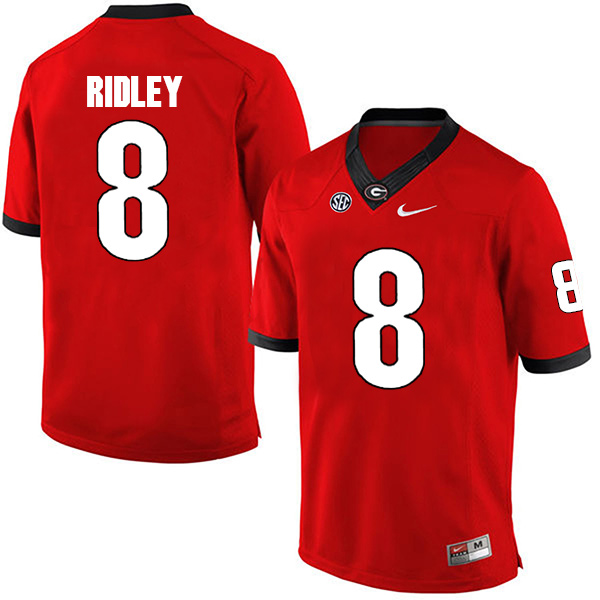 Riley Ridley Georgia Bulldogs Men's Jersey - #8 NCAA Red Limited Home Riley Ridley Georgia Bulldogs Men's Jersey - #8 NCAA Red Limited Home