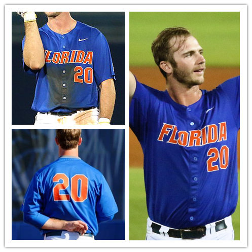 Florida Gators #20 Pete Alonso Nike Royal College Baseball Game Jersey