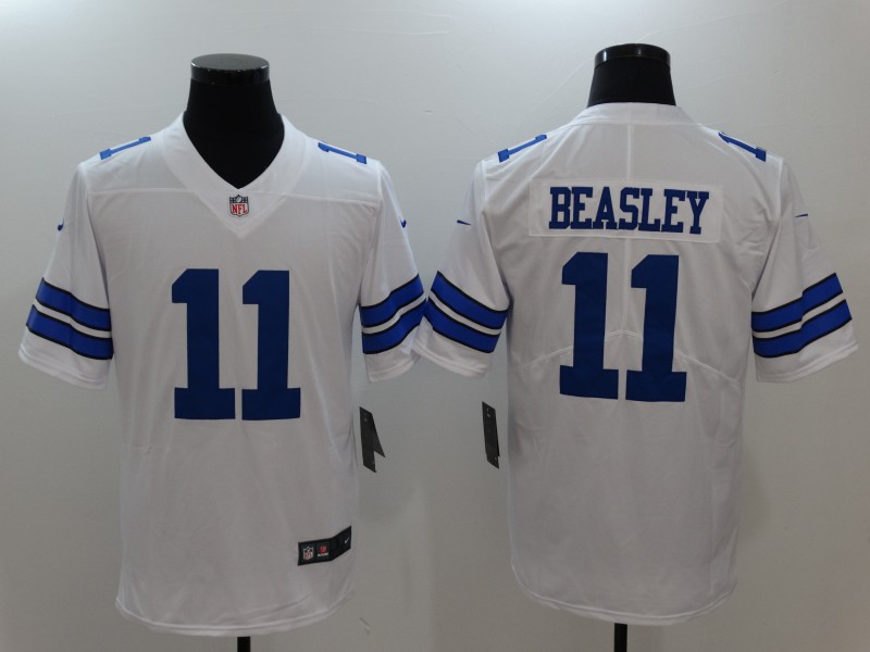 Mens #11 Cole Beasley Ohio State Buckeyes NFL Stitched Nike White College Football Game Jersey S-3XL