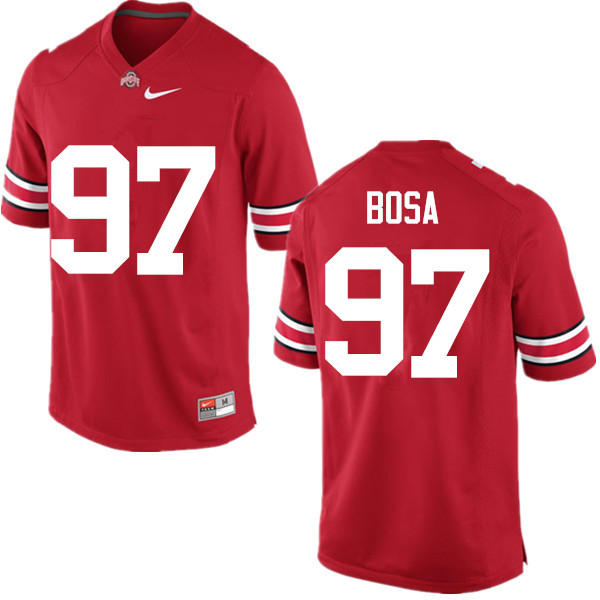 Mens #97 Joey Bosa Ohio State Buckeyes Stitched Nike Scarlet College Football Game Jersey S-3XL