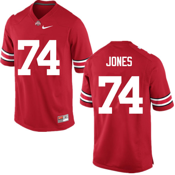 Mens #74 Jamarco Jones Ohio State Buckeyes Stitched Nike ScarletCollege Football Game Jersey S-3XL
