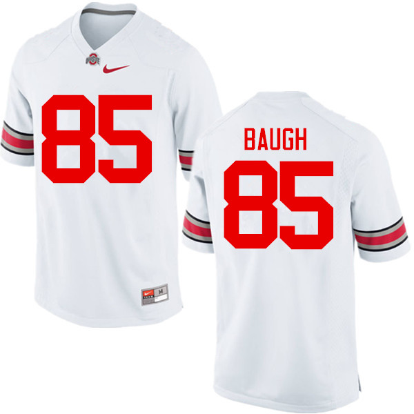 Mens #85 Marcus Baugh Ohio State Buckeyes Stitched Nike White College Football Game Jersey S-3XL