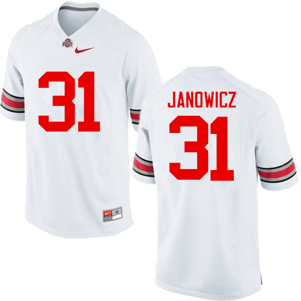 Mens #31 Vic Janowicz Ohio State Buckeyes Stitched Nike White College Football Game Jersey S-3XL