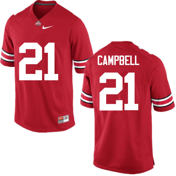 Mens #21 Parris Campbell Ohio State Buckeyes Stitched Nike Scarlet College Football Game Jersey S-3XL