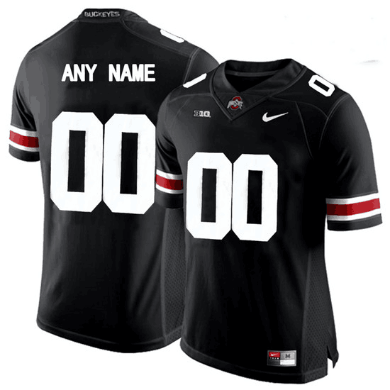 Men's Custom Ohio State Buckeyes Stitched College Football Game Jersey Nike Black S-3XL