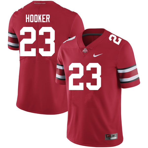 Mens #23 Marcus Hooker Ohio State Buckeyes Stitched Nike Scarlet College Football Game Jersey S-3XL