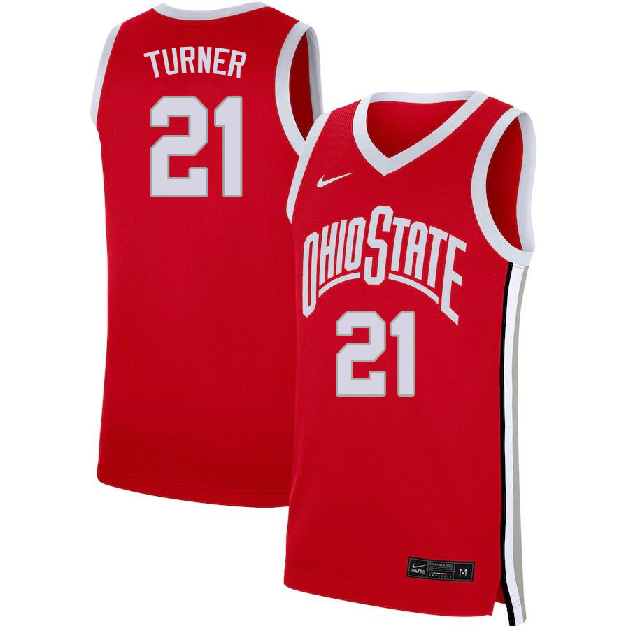 Men's #25 Kyle Young Ohio State Buckeyes Nike Scarlet Stitched College Basketball Jersey