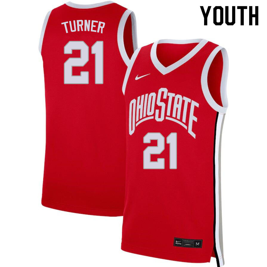 Youth's #25 Kyle Young Ohio State Buckeyes Nike Scarlet Stitched College Basketball Jersey